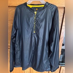 Demarini insane dedication to performance quarter zip workout long sleeve size L